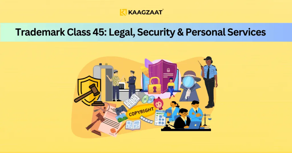 trademark class 45
